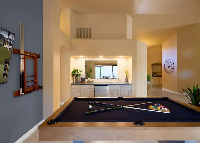 Valletta-sparkling Pool-game Room-putting Ferienhaus Phoenix